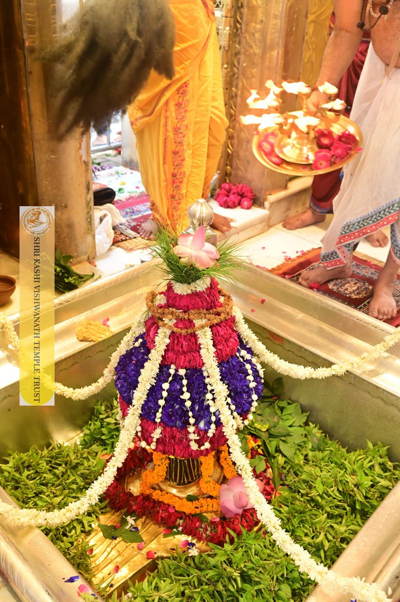 ShriVishwanath's tweet photo. श्री काशी विश्वनाथ जी की मध्यान्ह-भोग आरती I
#kashi #darshan #kashivishwanath #VishwanathDham #blessings https://t.co/mUgnEmws2A
