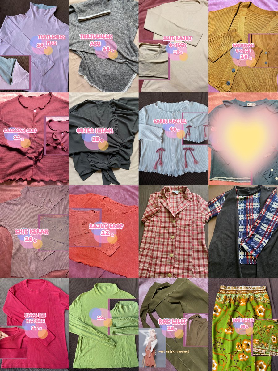 assyifla's tweet photo. CLEARANCE SALE ‼️ 
wts preloved baju atasan rok bawahan 🍊 semarang jateng
t. jual hoodie jaket jacket zipper sweater zano crop kaos turtleneck panjang rib rajut knit cardigan outer tunik dress ikat encim kebaya https://t.co/HTBguqQsAB