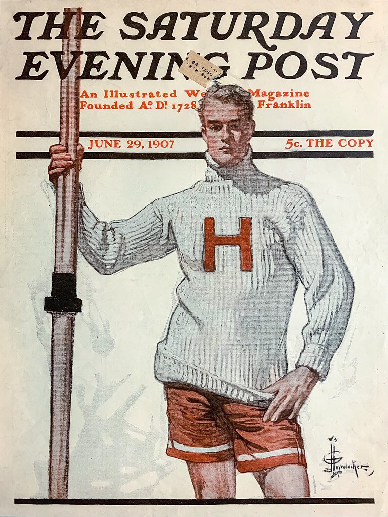 marubunbox's tweet photo. This being J.C. Leyendecker’s second cover ever for The Saturday Evening Post https://t.co/s2fKcukE6g