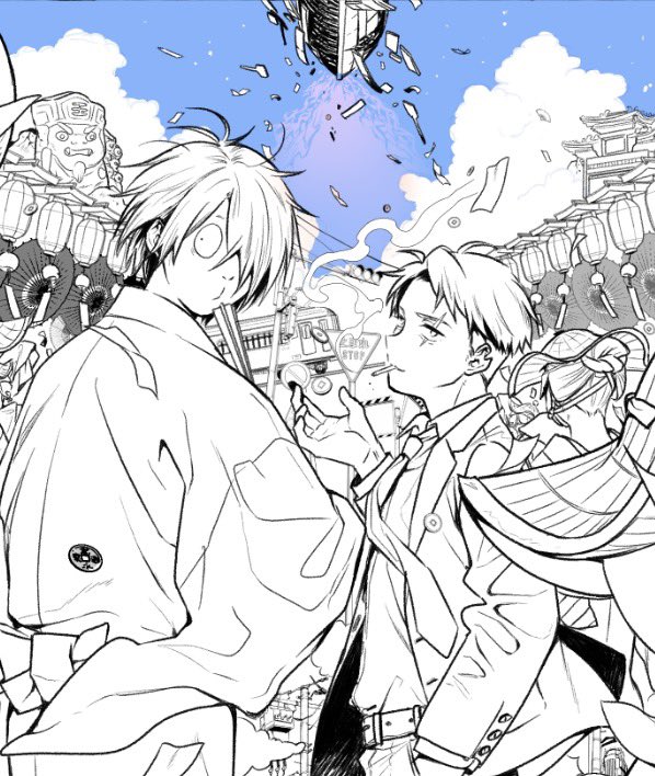 hailogiq's tweet photo. 描いたはいいけど誰が塗るんですか？ https://t.co/rXS89Oj92Q