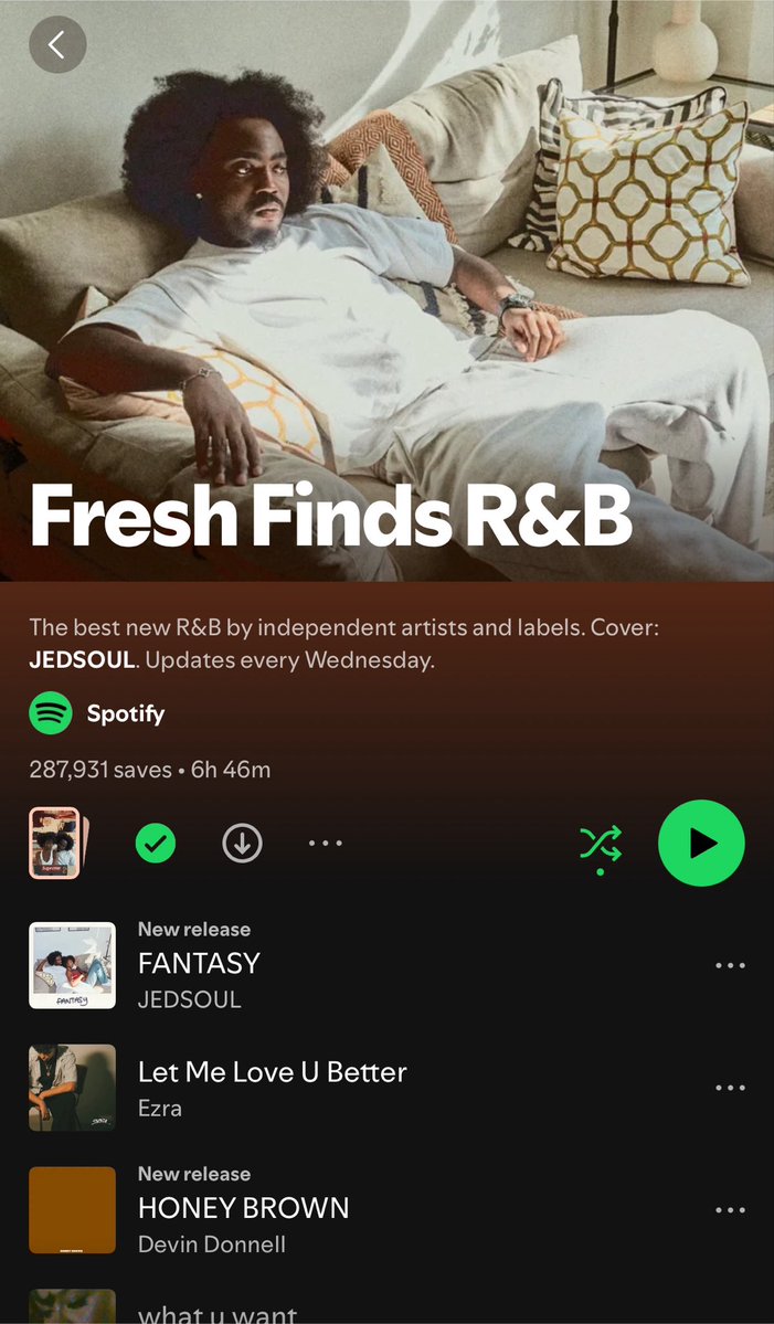 jedsoul1's tweet photo. shoutout 2 @Spotify ❤️‍🩹 https://t.co/xkvDnyw28w