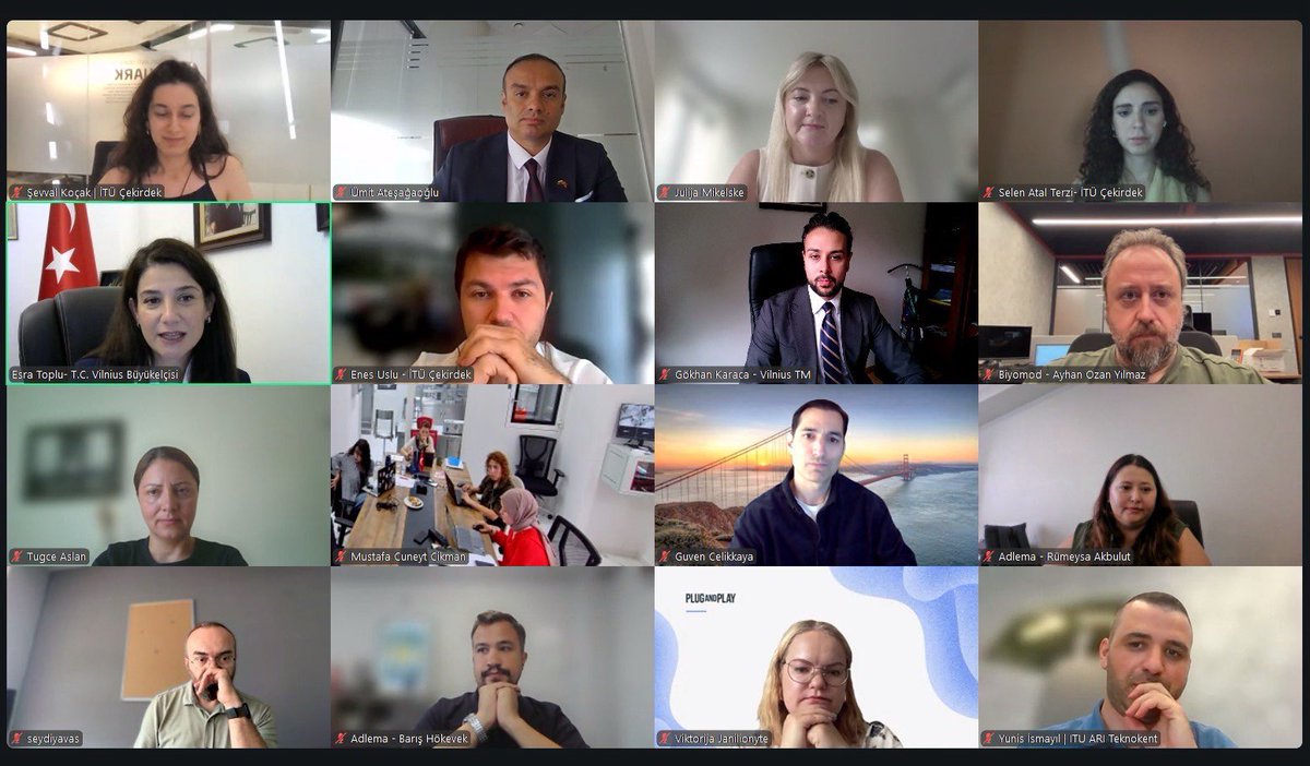TC_VilniusBE's tweet photo. Türkiye-Litvanya Ticaret Odası’nın koordinasyonunda; İstanbul Teknik Üniversitesi (İTÜ) ARI Teknokent, İTÜ Çekirdek, Startup Lithuania ve Plug & Play Lithuania’nın katılımıyla düzenlenen çevrim içi Demo Günü & Pitch sunumları günü etkinliğine katılmaktan memnuniyet duyduk.

Türkiye-Litvanya girişimcilik ekosisteminin güçlenmesine ve iki ülke arasındaki iş birliğinin gelişmesine katkı sağlayan bu değerli organizasyonda emeği geçen tüm paydaşlara teşekkür ediyoruz.