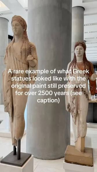 vanillamasterb1's tweet photo. @kortpet @andreagail_k @heavypulp And some statues still have their original paint!! Have you ever known any Greeks? I have known numerous Greeks and they are white. https://t.co/MGZKmeBynk