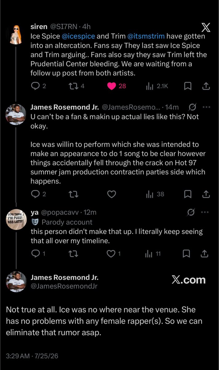 Ice Spice Crave tweet media