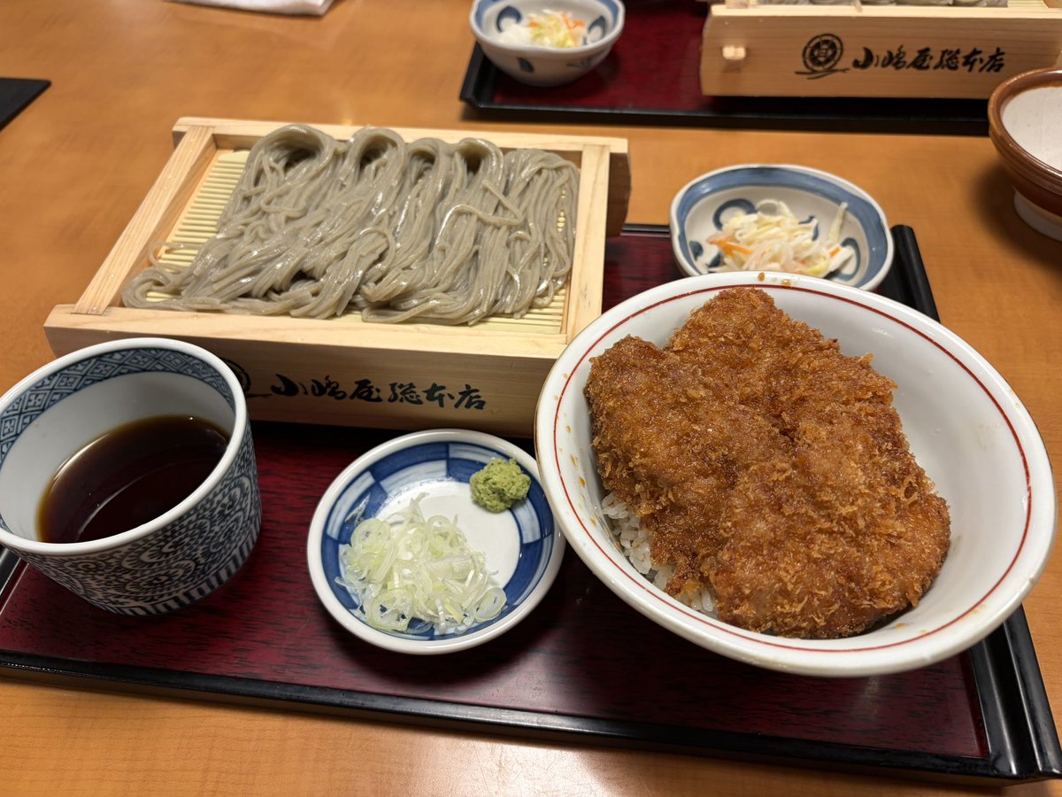 chato_f32's tweet photo. へぎそばとタレかつ、まじ美味ですわ https://t.co/owUhphQoew