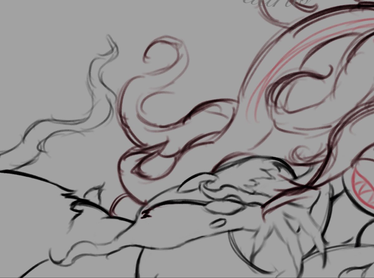 SapphireSaurus's tweet photo. Here’s a teaser for what just dropped on my other site.  She was tricky, but fun to work with her hair 👻🦊 https://t.co/x5QTSGTDZ7
