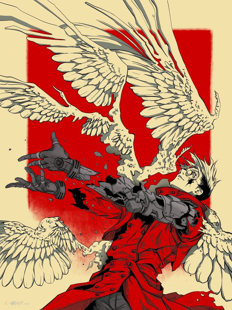 VideoArtGame's tweet photo. Illustration | Trigun

Artist: @xixidreams https://t.co/ExcCLeMwBQ