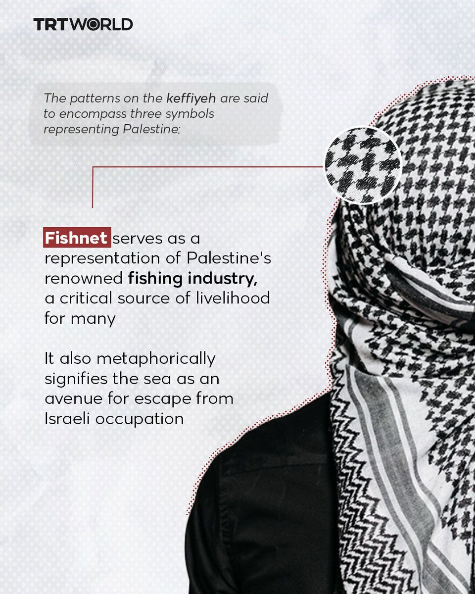trtworld's tweet photo. Woven into history, the Palestinian keffiyeh is more than a traditional garment. It is a powerful symbol of identity, heritage and resilience.

Observed every year on July 25, Palestinian Traditional Dress Day honours the traditions passed down through generations.

Here’s a closer look at the story behind one of Palestine’s most iconic symbols