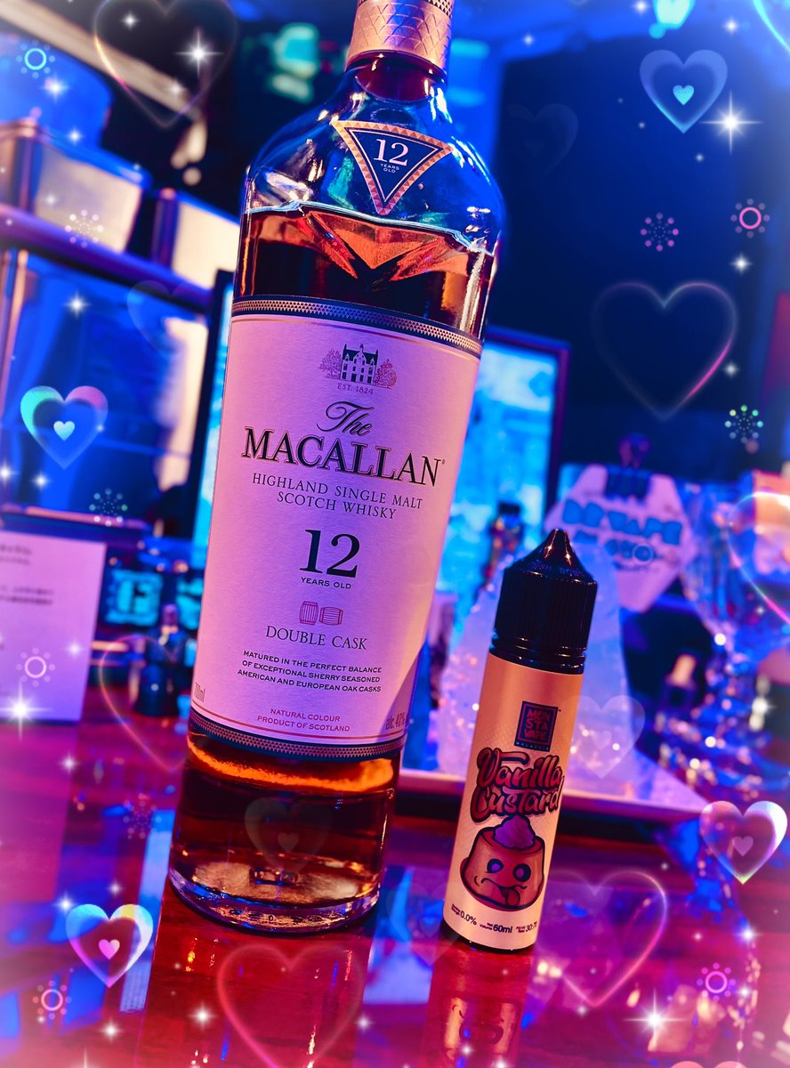 shj_akiba's tweet photo. 本日のおすすめ #VAPE はこちら❣️

 #MonstaVape👾のバニラカスタード🍨✨️
デザート気分を楽しみたい方にぜひおすすめしたいリキッド♪バニラ広がる香りや濃厚な甘さで満足度もUP⤴️✨️

 #VAPEfusion にはウイスキーのマッカラン12を使った甘酸っぱいすっきりとしたカクテル、スコッチ･コリンズがおすすめです🥃✨️

 #聖氷女教会