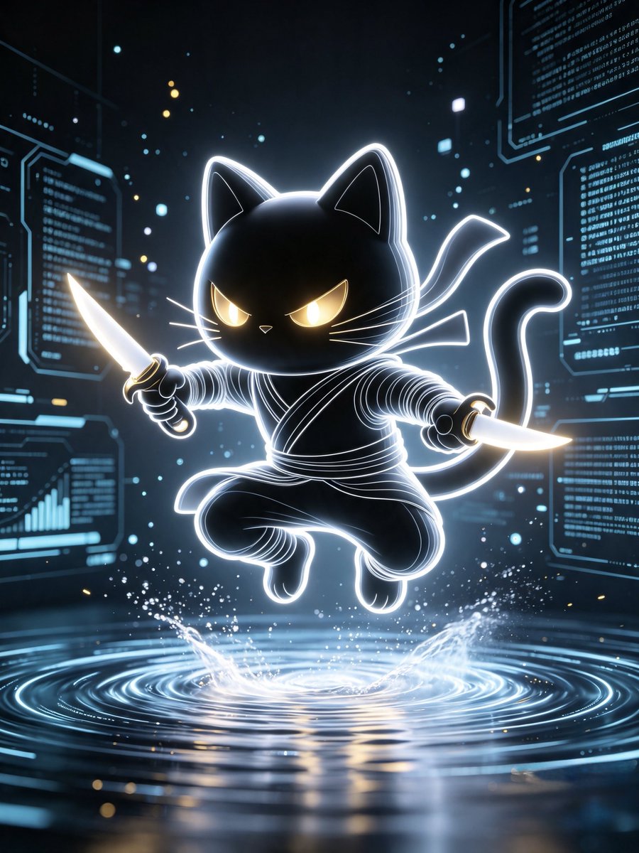 AIartwithripples 猫忍参上⚔️