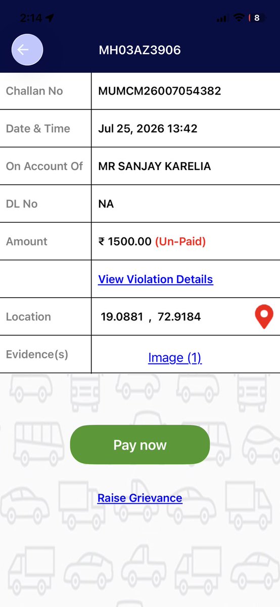 RahulVala90's tweet photo. @MTPHereToHelp @MumbaiPolice @CPMumbaiPolice @mumbaitraffic @mumtraffic02 @iamEmma_Bakassi @nitin_gadkari @Dev_Fadnavis @mieknathshinde @naidu_rajgopal Police offcers near ghatkopar depot this is their daily routine to click from behind and give this fine of not stoping the car https://t.co/iGsR5vQecS