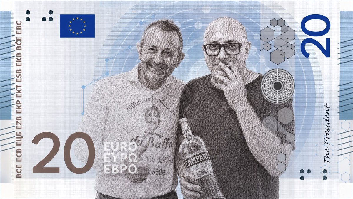 FalangaGiovanna's tweet photo. Io propongo queste poi fate voi...

#banconote #euro #bce  #restyling 
#meloni #salvini #delmastro https://t.co/X2ojU1Ufxp
