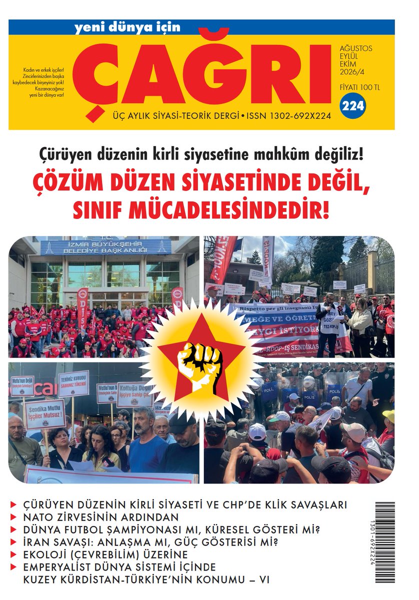 ydicagri2's tweet photo. Yeni sayımız, sayı 224 (Ağustos, Ekim, Kasım 2026) çıkıyor... https://t.co/uxLYPC3KZm