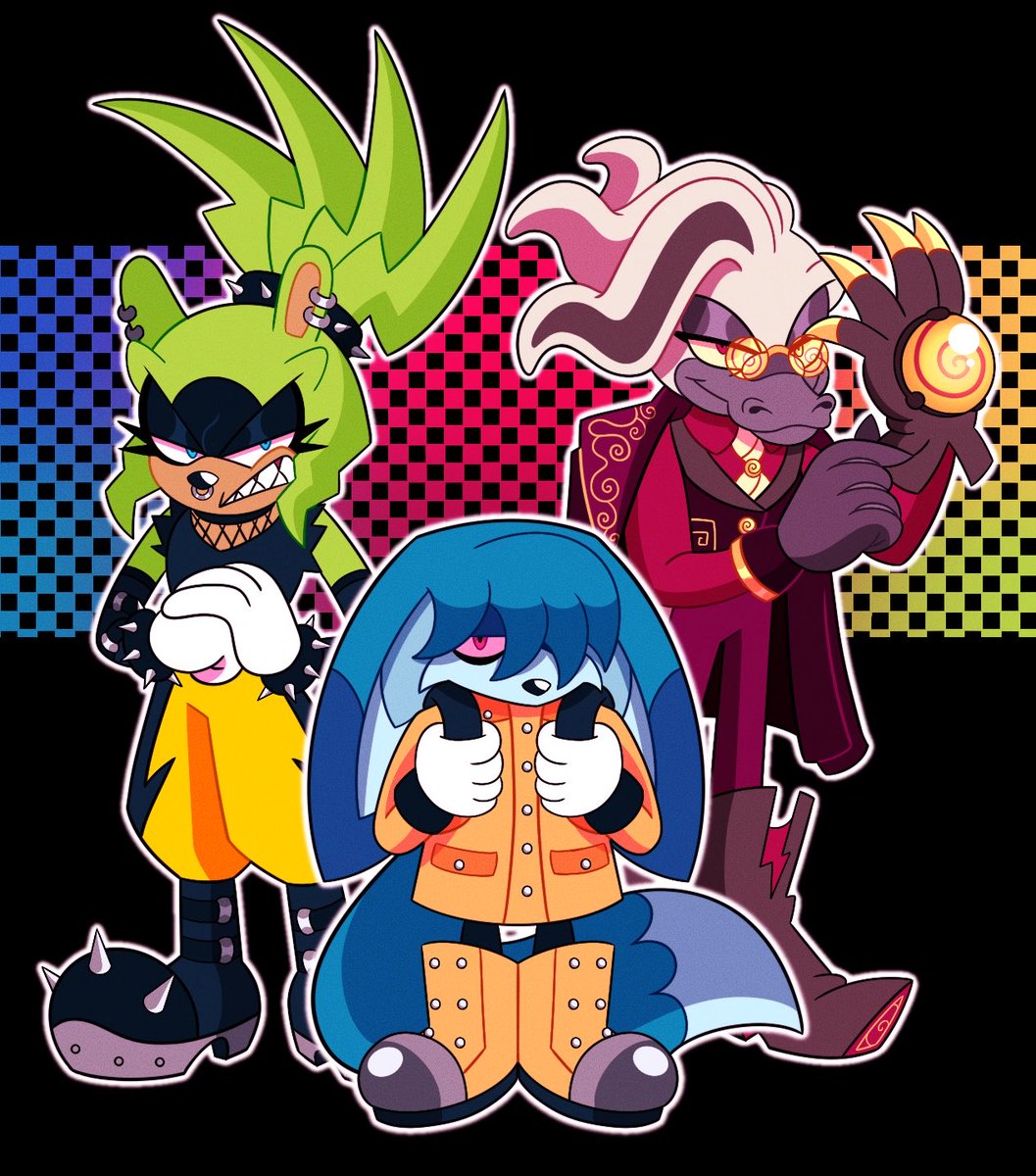 M1sheva's tweet photo. Trouble Trio #surgethetenrec #kitthefox #doctorstarline https://t.co/vvhDjAA8Nj