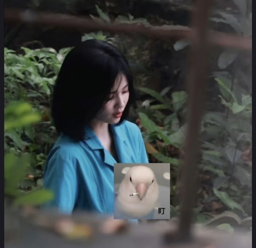 lulujiemi's tweet photo. idk, she looks like she's in prison or in a caregiver uniform. either way she's beautiful. jiayou wang yunna!!
#BaiLu #KaiDaoTuMi https://t.co/FeWPKWtSnT