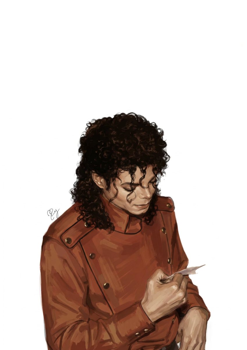 appleheadnya's tweet photo. I love his red outfit #mjart #mjtwt #art https://t.co/LdpMb0VRAk