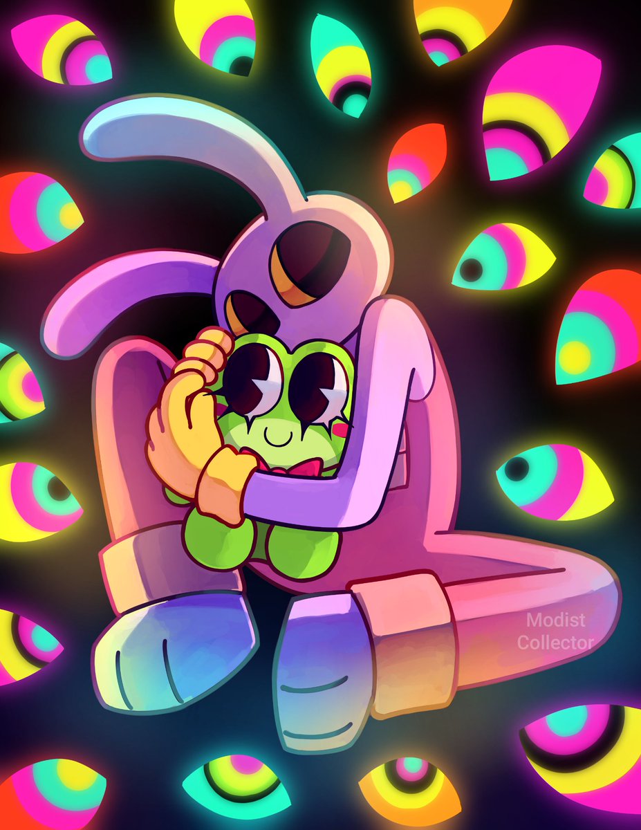 modist_art's tweet photo. Ribbit
#tadc #theamaizingdigitalcircus #jax #ribbit https://t.co/AfkHrGOLeq