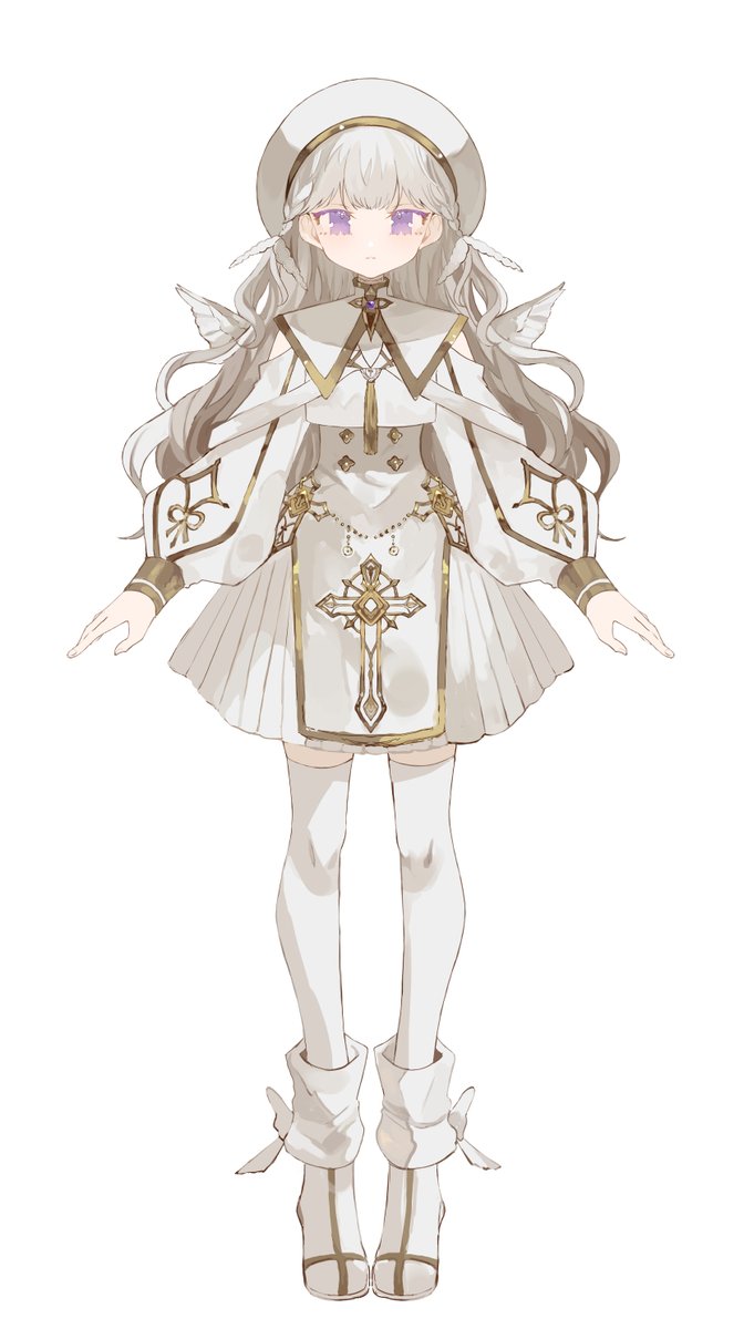 haruki_358's tweet photo. ちまちま描いていたジュウシマツちゃんの立ち絵完成しました。作画コスト高いけどかわいい。 https://t.co/NsqKhiYQoz