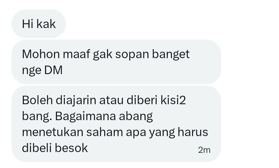 saptaipb's tweet photo. Saya udah sering tulis,
cara bikin watchlist scalping 

Gini caranya:

1. Volume nya harus lebih tinggi di banding rata volume 2 minggu terakhir
2. Candle nya full body bullish atau marubozu bullish
3. Broker summary nya tidak distribusi

Selesai dapat watchlist
Pagi persiapan entry

1. Pantau dulu kondisi IHSG, 
Kalau hijau opennya saya akan berani ambil atas,
Tapi kalo IHSG open nya merah under 1%,
Saya akan tunggu untuk ambil dari bawah

Kalo IHSG minus di atas 1%, saya gak scalping

Tunggu besok aja

Trading nya Jgn terlalu di paksain ya,
Paling penting kontrol diri dulu,

Latih kontrol diri adalah liatin aja tuh orderbook tapi gak usah di beli,
Lama2 juga nanti terbiasa mana momen yg pas buat entry

Jgn lupa selalu disiplin
RR 1:1 kalo saya
Persentase 3%

Semoga baik