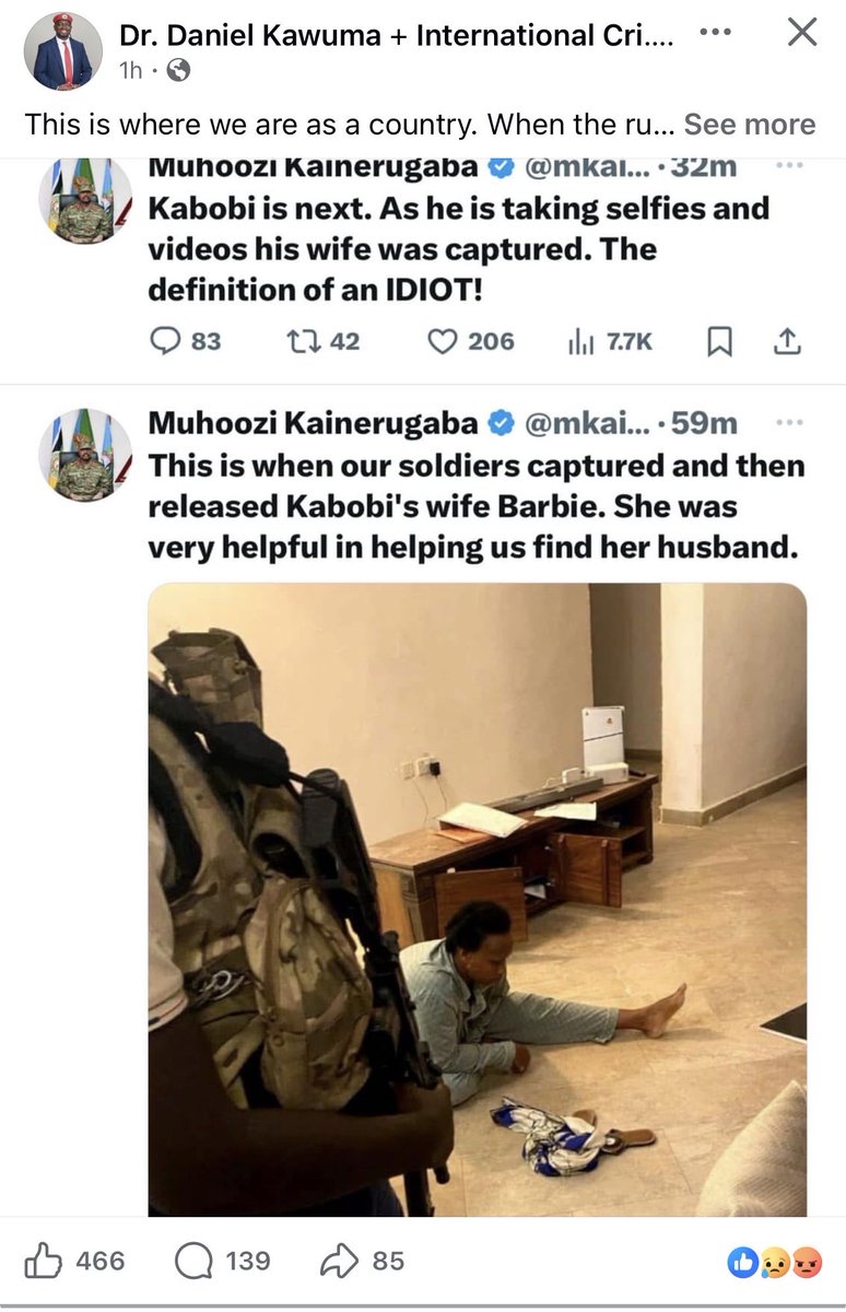 SamuelMuwonge5's tweet photo. @USEmbassyUganda @UG_Airlines @Boeing @Farnborough_Int But #USdepartmentofstate #presidentdonaldtrumpjr you choose business over democracy and human rights. Shame on you. https://t.co/BtaewpRQiq