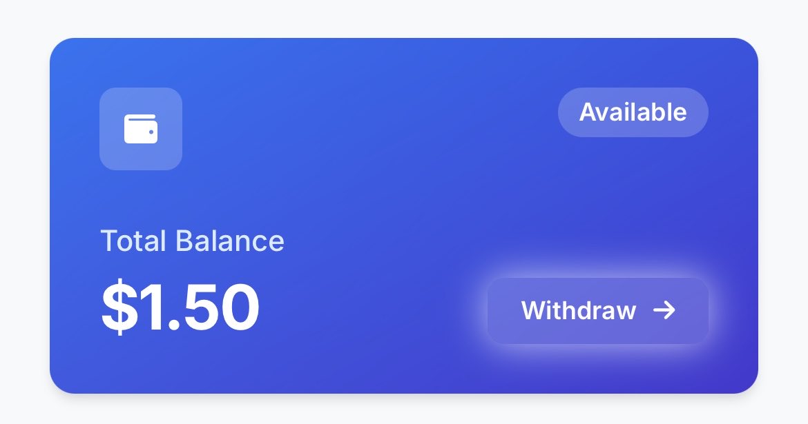 kulkasmati_'s tweet photo. nemu tempat nyari passive income, cuma nonton iklan per 6 jam sekali dapet segini😜 https://t.co/T1xISevh0n