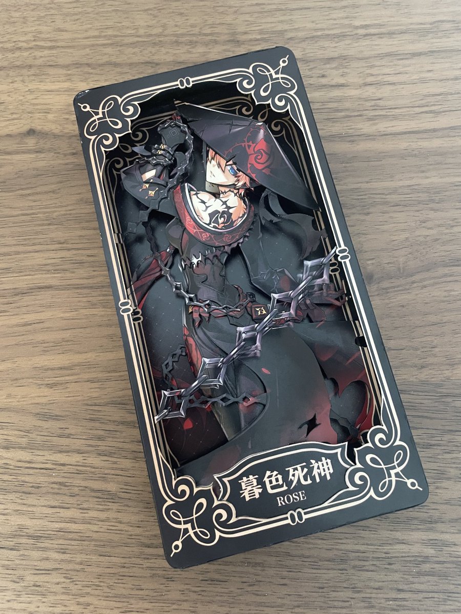 Sehome_0629's tweet photo. 卡雕委託回來了…！超級超級喜歡的
接下來就換我努力幫它做角色印象保護殼了🥺

卡雕師：@HaitokuPaper 
FB：紙老虎 https://t.co/alYUqNUn9b