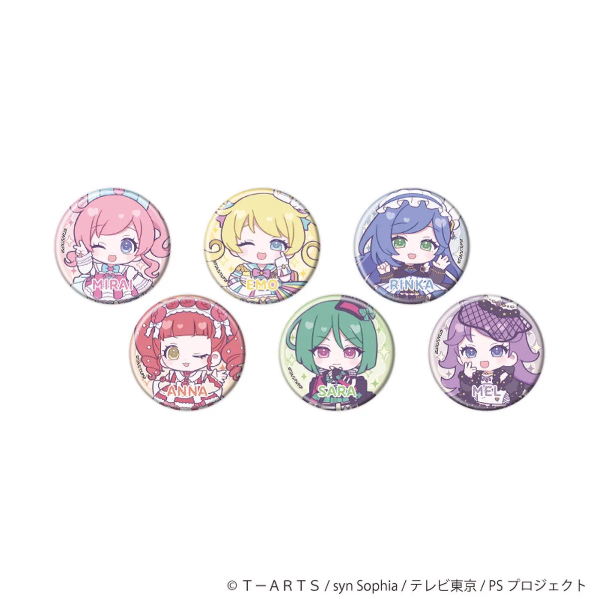キラッとプリ☆チャン 青葉りんか 缶バッジ15個 15周年 eeo スキマストア