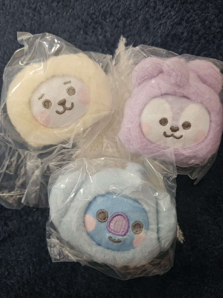 0_0an7's tweet photo. BT21 ぬいぐるみクリップ 
ガチャ 交換

【譲】KOYA, MANG, RJ

【求】COOKY, SHOOKY，

郵送希望です。

よろしくお願いいたします。

#BT21交換 https://t.co/lmPD0Np5kC