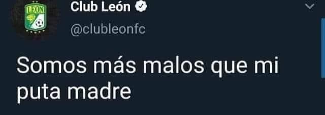 Aguifiera's tweet photo. @jmartinez_leon se ve de huevos el club hijo de perra https://t.co/qMsD7nQTUV