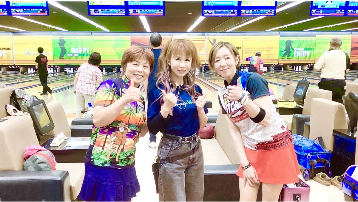 CatBowlKnzw's tweet photo. 吉田真由美プロ&amp;仲谷和世プロ
チャレンジマッチ開催中❣️
さすが大人気のプロ🥰✨
全レーン貸切満員御礼😆
ありがとうございます😊✨
第2シフト17時からです❣️
是非会いにきてくださいね💕 https://t.co/5XR1KUpTz5