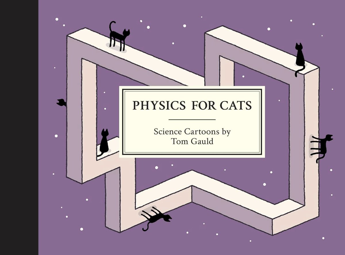 Comixology's tweet photo. 🏆 Live from the 2026 Eisner Awards

Hilarious, clever, and purr-fectly observed! 🐱 Best Humor Publication goes to Physics for Cats by the brilliant @tomgauld, published by @DandQ! Congrats! 🐾 #EisnerAwards2026 https://t.co/vXukZ0FVhg