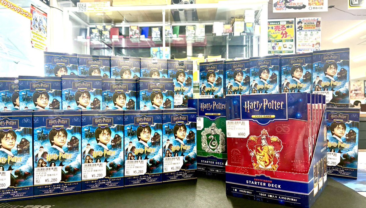 🔥ハリーポッターカードゲーム超入荷🔥 新宿のホグワーツ魔法学校こと