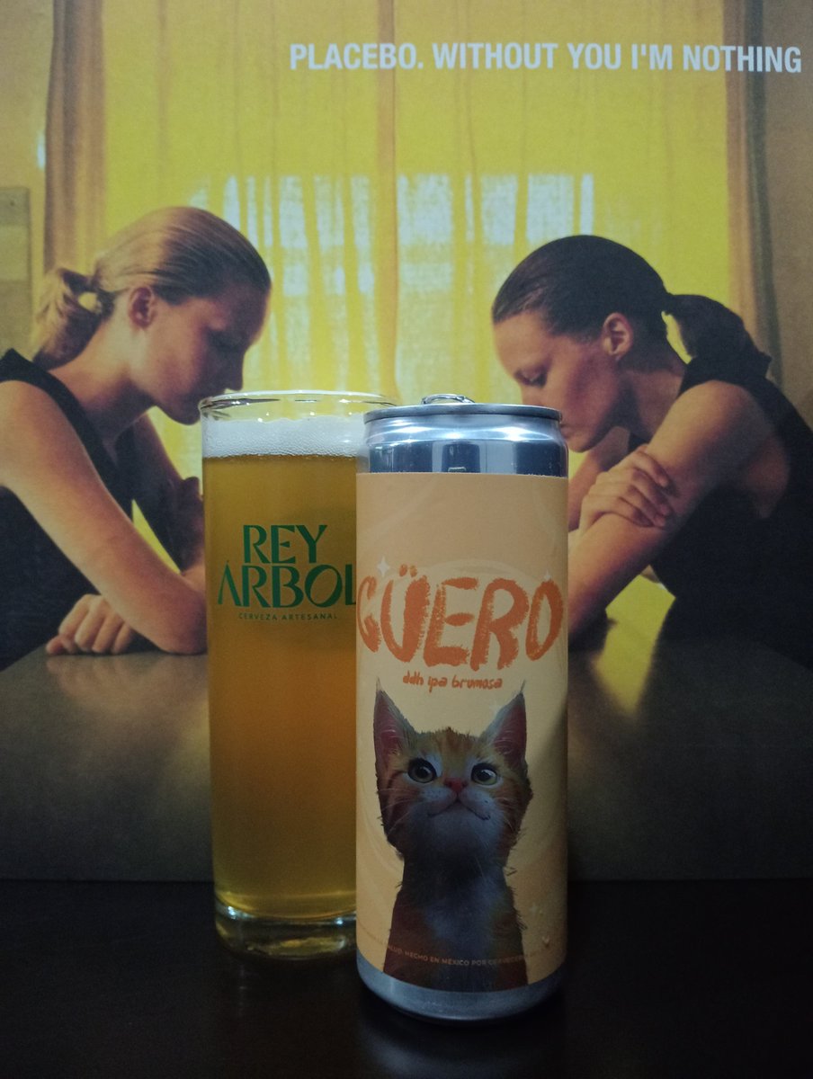 FCervisia's tweet photo. Termina el #CebadaYVinyl con Güero de Rey Árbol una DDH IPA Brumosa, amarga y fuerte con 8%
Without You I'm Nothing de @PLACEBOWORLD 1998
#Frigus #beer #cerveza #craftbeer #beerme #beertime #beerlover #BrothelHB #drinkbeer #vinylrecords #vinylcollector #viernes #bier #birra https://t.co/o143ALzDWK