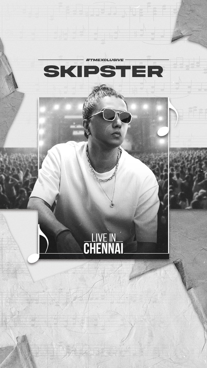 OfficialTMTM's tweet photo. #Skipster performing live in Chennai tonight! 

#tmtm #tmtalentmanagement #tmexclusive https://t.co/VcUgsLHTj5