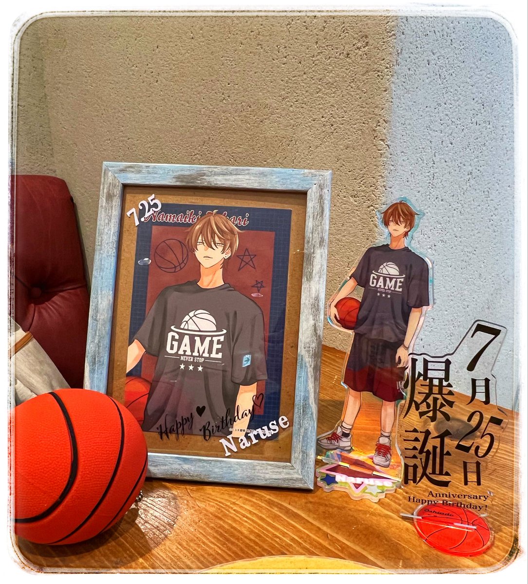 kumoge's tweet photo. @namaikierieri @mng_sukkiii @sho_naruse_0725 @miyukibee1129 2026/07/25 爆誕‼️🏀🎊（4/4） https://t.co/6tdBgRPpvn