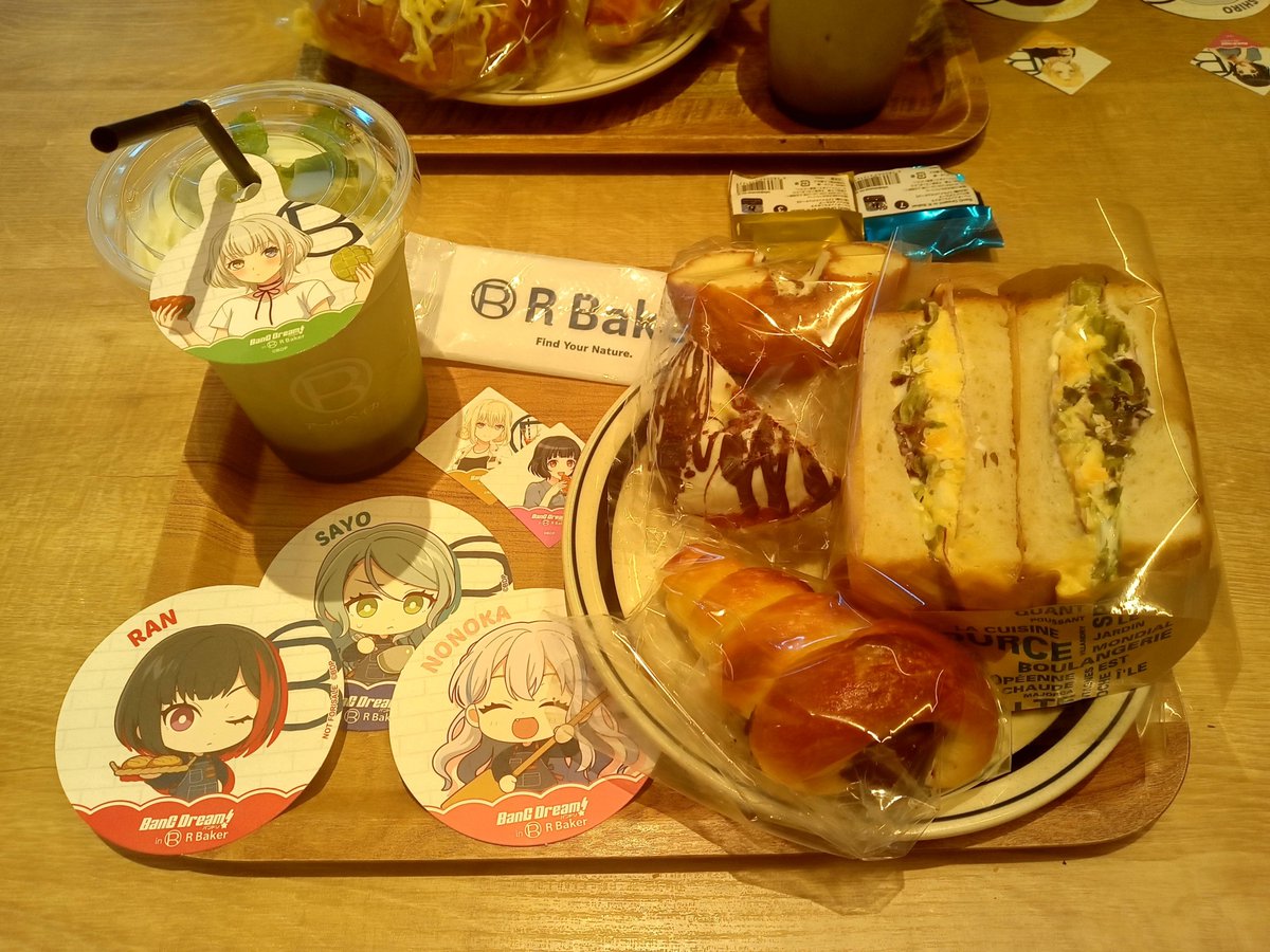 harry_AFG6's tweet photo. R Baker後半戦に行ってきました〜
コースター3枚で蘭ちゃんをお迎えする引きの強さ！ https://t.co/eiyOGwxrhk