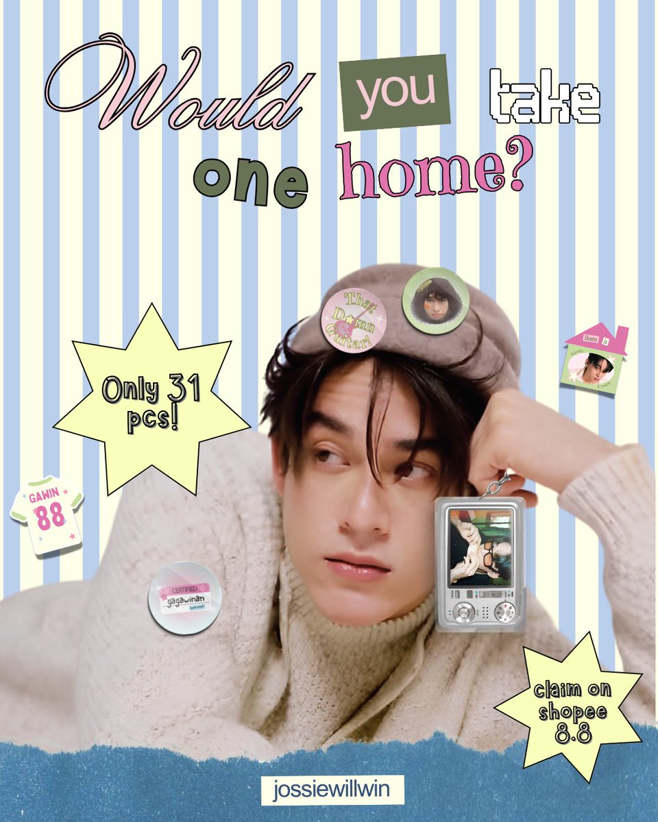 jossiewillwin's tweet photo. 🎀 Freebies Gawin’s Birthday by Jal 🎀 
@jossiewillwin @winningjoss

TnC :
— ONLY FOR JGn!
— like n retweet this post.
— limited to 31 pcs only.
— 1 account = 1 claim
— do not resell or throw it away‼️
— claim via shopee 🍊
— the claim link will be dropped in the QRT of this post on 8.8 at 8 p.m (WIB) 
— pay IDR 10,8k (no refund)

Comment down below ur username, so i can tag you when the link is up! 

(👉 swipe for more details)

Thank you and good luck! 🍀💗
Hope you like it!

#GawinCaskey