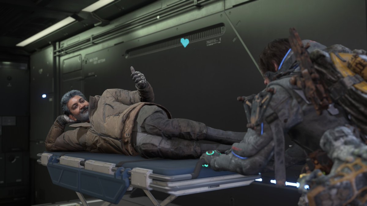 aromevanilla's tweet photo. 腹立つわこのおっさん😡

#デススト2 #DeathStranding2 https://t.co/WcJIF0bc3d