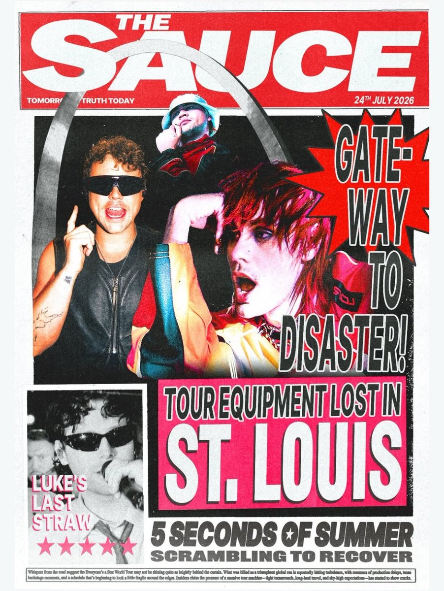 5SOSUpdES's tweet photo. ◜📢◞ #INFOSOS — Nuevo póster del #EVERYONESASTARWorldTour edición St. Louis 🤩🩷
Tamaño: 12x16 pulgadas (sin marco)
Precio: $40 USD
🔗: https://t.co/2QWzKnepql
🔗: https://t.co/s48Tg6osrQ
#StLouisIsAStar #EASStLouis #EASTour https://t.co/e1GbqAqnqc