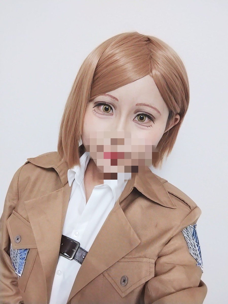 miiiyaaa___'s tweet photo. ⚠Cosplay

⚠初心者、宅コス、反転、顔隠し

初コス！
#進撃の巨人コスプレ https://t.co/M08btaJdEs