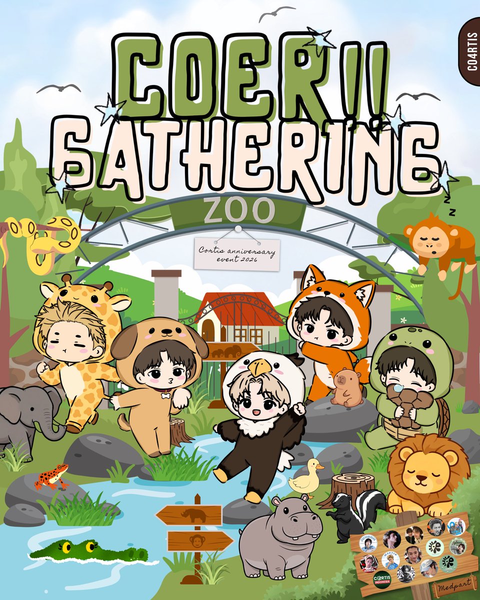 cortisadorer's tweet photo. [MEDIA PARTNER]

𝑪𝑶𝑬𝑹 𝑮𝑨𝑻𝑯𝑬𝑹𝑰𝑵𝑮 🐾

𝘈 𝘥𝘢𝘺 𝘵𝘰 𝘤𝘦𝘭𝘦𝘣𝘳𝘢𝘵𝘦, 𝘤𝘰𝘯𝘯𝘦𝘤𝘵, &amp; 𝘦𝘯𝘫𝘰𝘺 𝘢 𝘧𝘶𝘯 𝘻𝘰𝘰 𝘥𝘢𝘺 𝘵𝘰𝘨𝘦𝘵𝘩𝘦𝘳! 🤍

🗓️ 𝑺𝒂𝒃𝒕𝒖, 29 Agt 2026
⏰ 10.40 – end
📍 Ragunan, Jakarta Selatan
🎟️ 125K
🔗 https://t.co/yMwZzpc5wT https://t.co/i96LZ56WoD