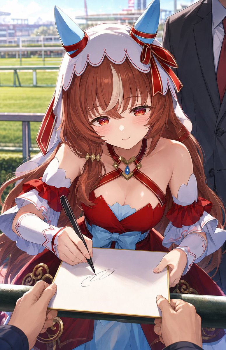 simust1118's tweet photo. ファンとの交流
#ウマ娘
#スティルインラブ https://t.co/TJxX57Xlll