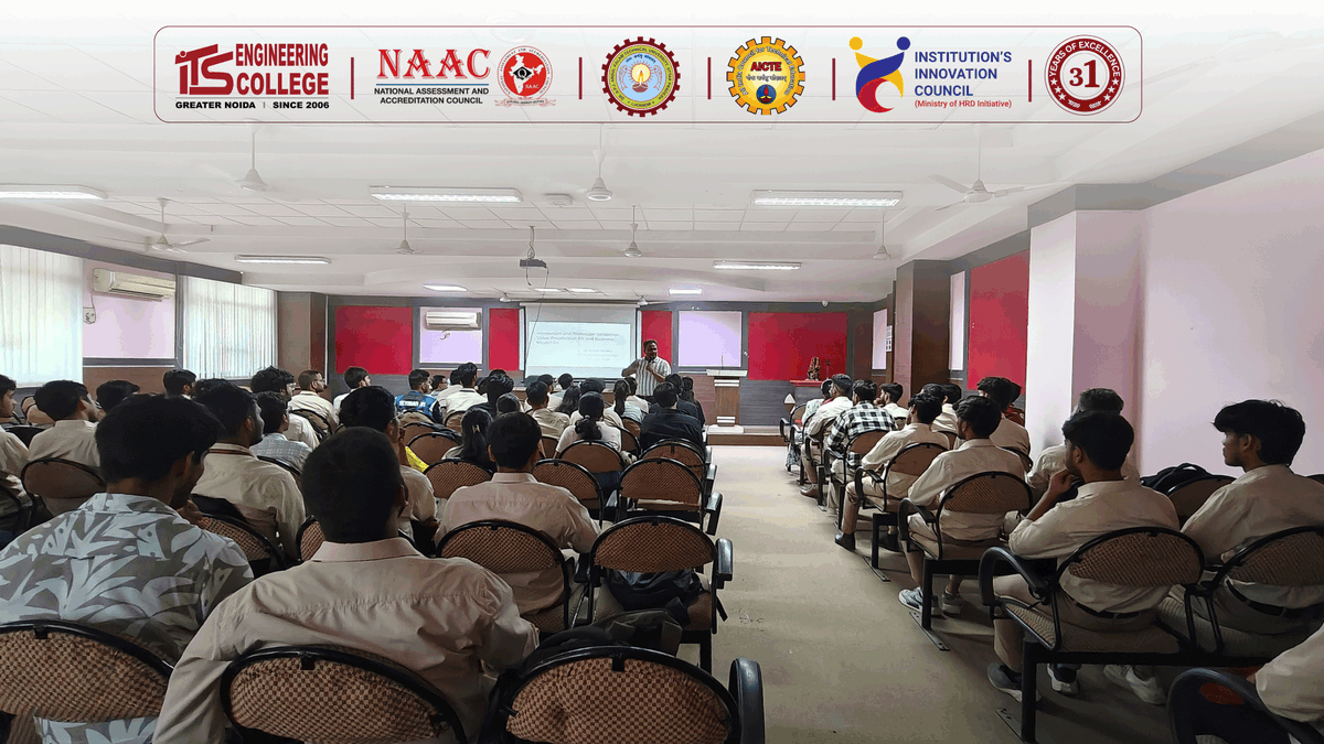 ITSEngggn's tweet photo. IIC @ITSEngineering successfully organized a workshop on “Innovation &amp; Prototype Validation, Value Proposition Fit &amp; Business Fit on 24 July 2026. https://t.co/BxCgEukMIC