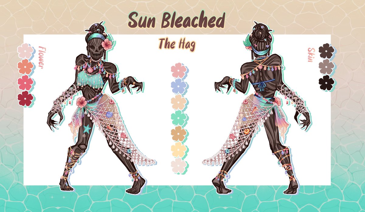 Nickool4u's tweet photo. @DeadbyDaylight She’s done! ❤️ 🌺 🌊 https://t.co/n4gHDauggk