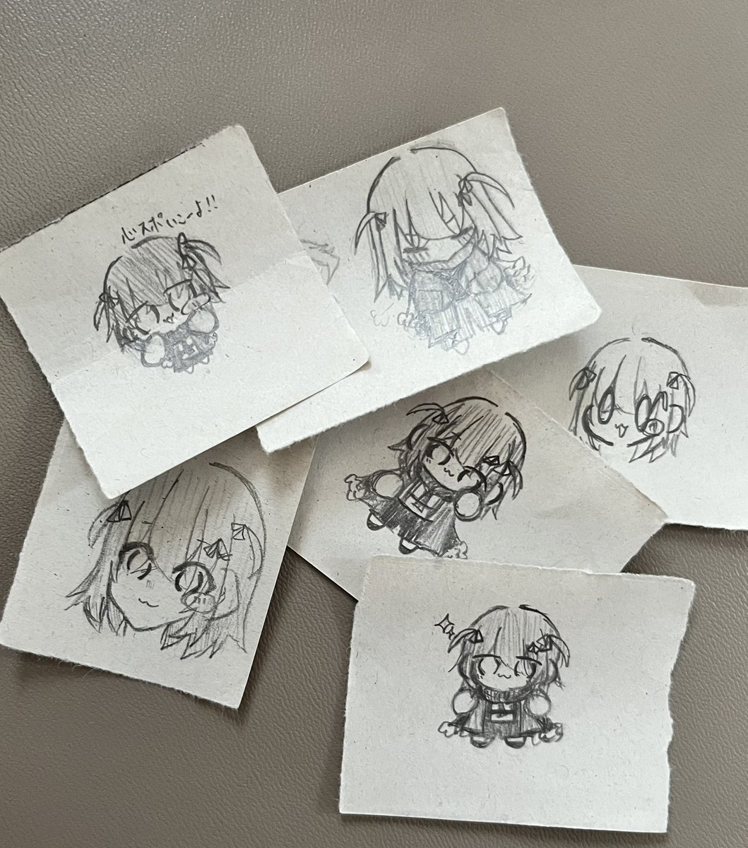 Kotasoup's tweet photo. 日に日に増えていく落書きの🧷
右のやつはお気に入り。 https://t.co/fqvKjE7LYE