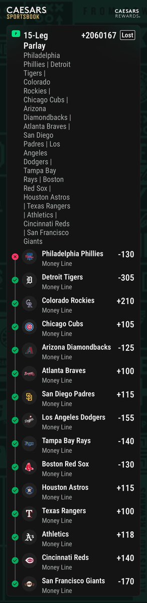 LoneRangerTrade's tweet photo. the old $102 to $590k missed by an inch 

shout out phillies can’t score a single run https://t.co/CD0d7Ogx1Y