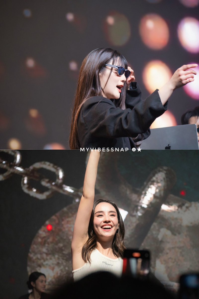 myvibessnap's tweet photo. อย่าว่าแต่น้องดาราที่คิดถึง after party NS 
อัลกี้ก็คิดถึงจินเจค่ะ คิดถึงทุกๆงานที่ได้เจอกัน ได้เติม💜💛กัน

#ginnynatnicha #aangelinaass
#GinJay #จินเจ https://t.co/oFqxeeWN3F