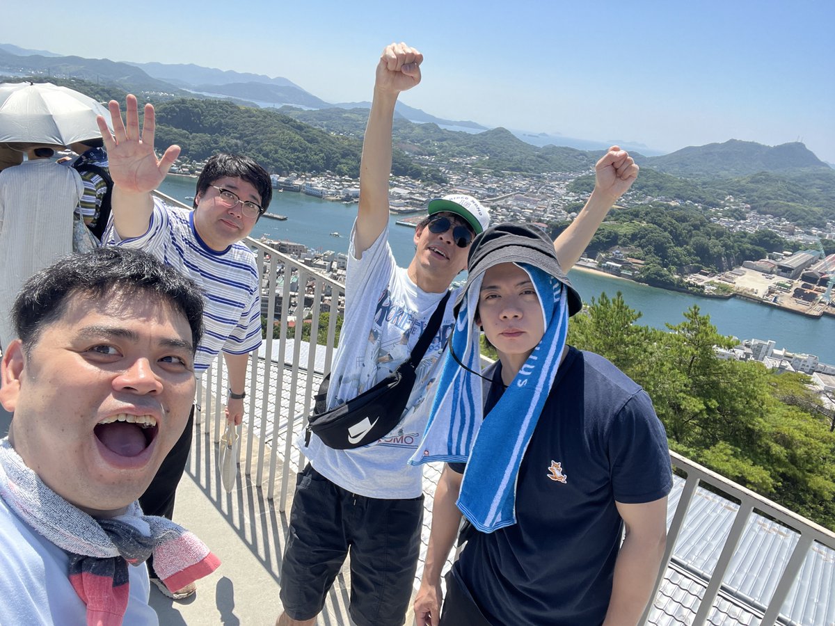 hatsuseyuta's tweet photo. マヂラブさん！！囲碁将棋さん！！
夏の思い出、ご馳走様です！！

海鮮、ラーメン、桂馬蒲鉾、ロープウェイ、レモンソフト、昔ながらの喫茶店、お好み焼き。
尾道ってこんなに素晴らしい街だったのか！！

#ワクワクドキドキツアー https://t.co/T54WPtswcY