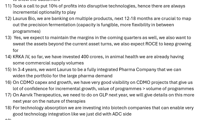 EquityValueIn's tweet photo. Laurus Labs Q1FY27 call notes , my notes from the call concluded yesterday 

This is not reco , no financial advice https://t.co/mlBN17MvKo