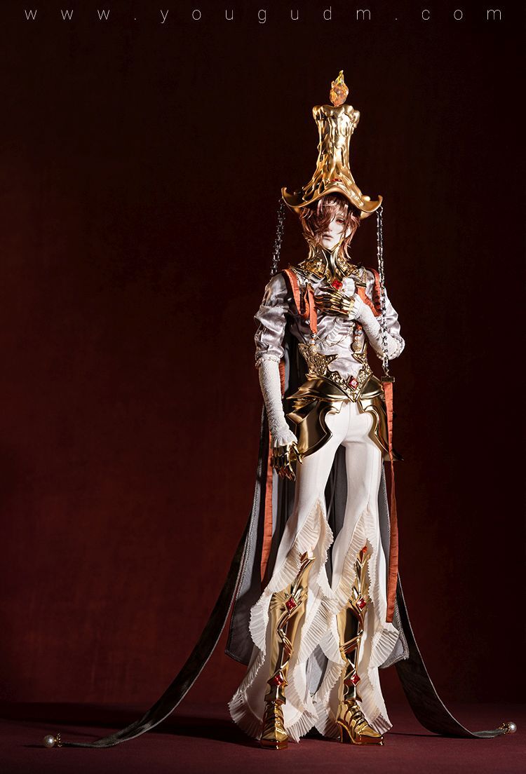 dolktokyo's tweet photo. 【DOLK2F♢入荷ドール】
Dream Valley様より新作ドール【〈期間限定〉Candle Knight - Cadel Fullset】が入荷しました。
蝋燭をモチーフにした幻想的な50cmクラス男子🕯️
華やかな黄金の鎧とどこかアンニュイな表情は絶品です…！
画像4枚目の豪華Fullsetでお迎えいただけます。

50cm/¥111,850 https://t.co/KGYes098yF